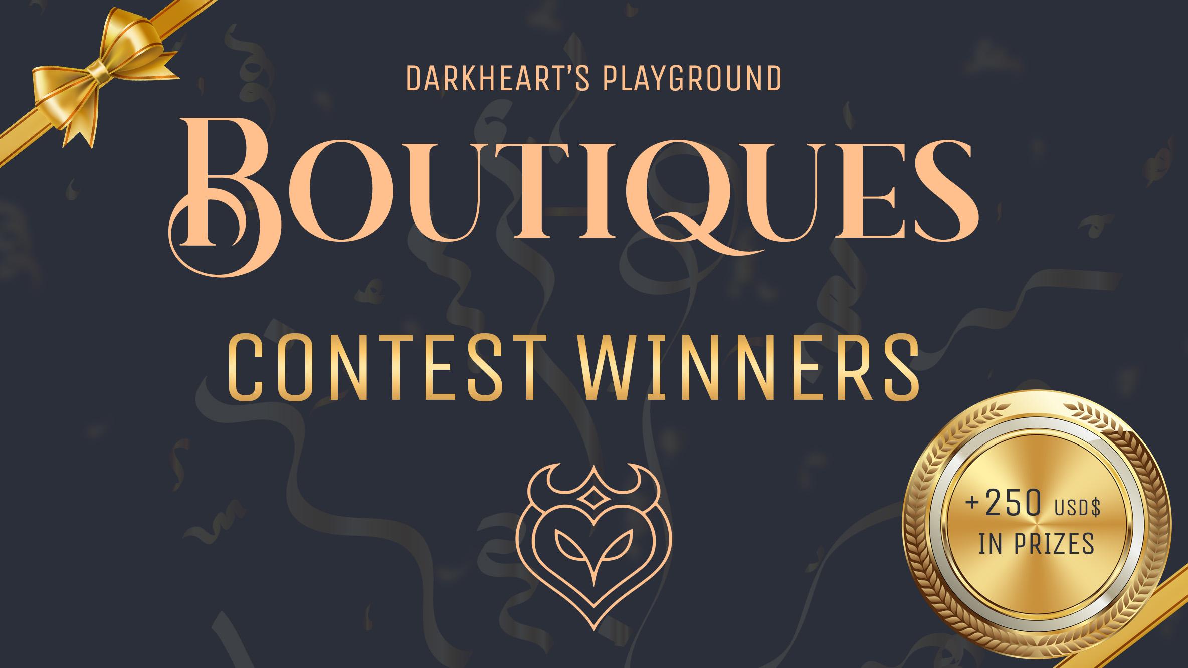 Boutiques' Contest Winners