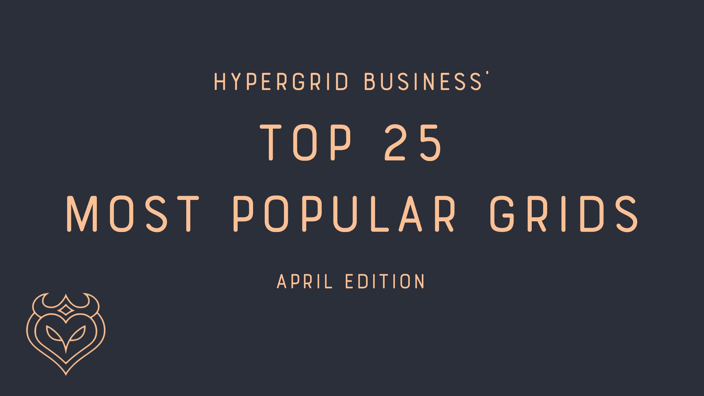 HB's Top 25 Grids: April Edition